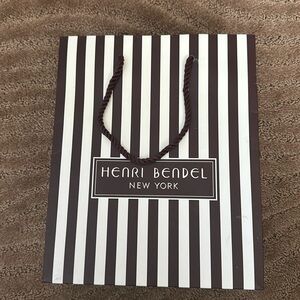 Henri Bendel Collectors Item Gift Bag, Shopping Bag, Storage Bag.